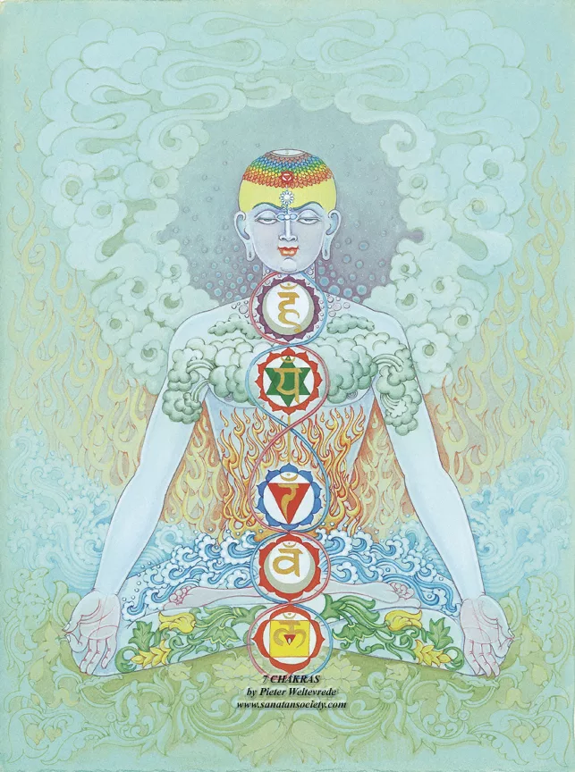 Les chakras : centres d’échange énergétique